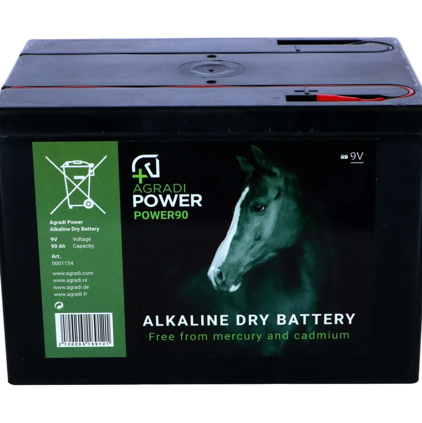 Agradi Power Afrasterbatterij Alkaline