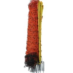 Agradi Power Schapennet Dubbele Pen Gele Palen 90cm 50m