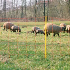 Agradi Power Schapennet Dubbele Pen Gele Palen 90cm 50m