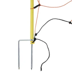 Agradi Power Schapennet Dubbele Pen Gele Palen 90cm 50m