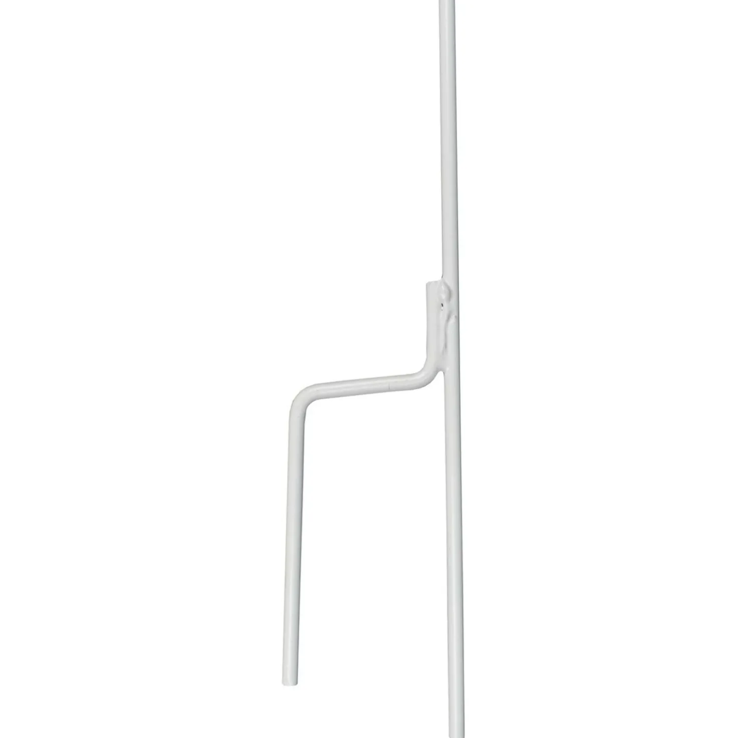 Agradi Power Veerstalenpaal met Krul 10 Stuks 105cm Wit