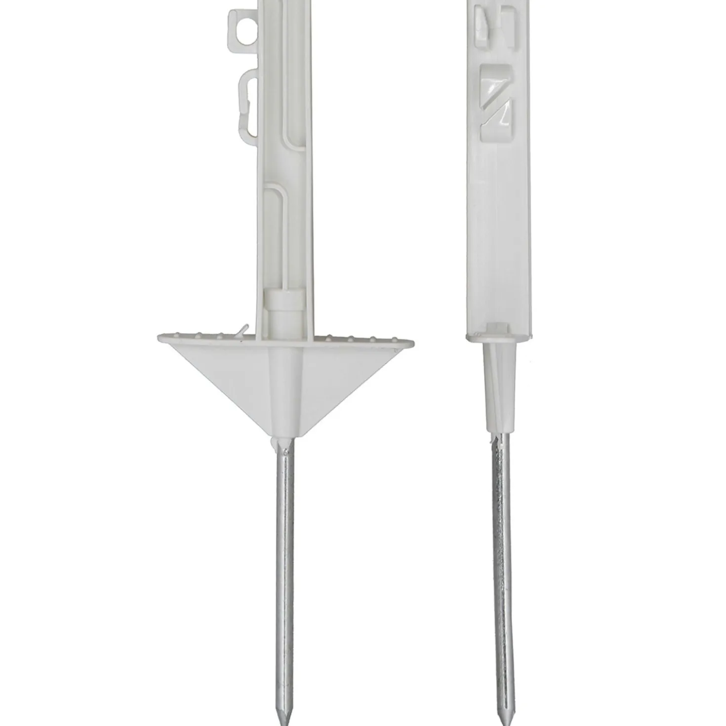 Agradi Power Weidepaal Classic Dubbel 150cm 20 Stuks Wit