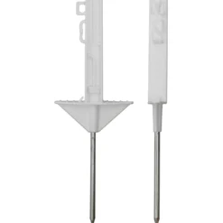 Agradi Power Weidepaal Classic Dubbel 105cm 20 Stuks Wit