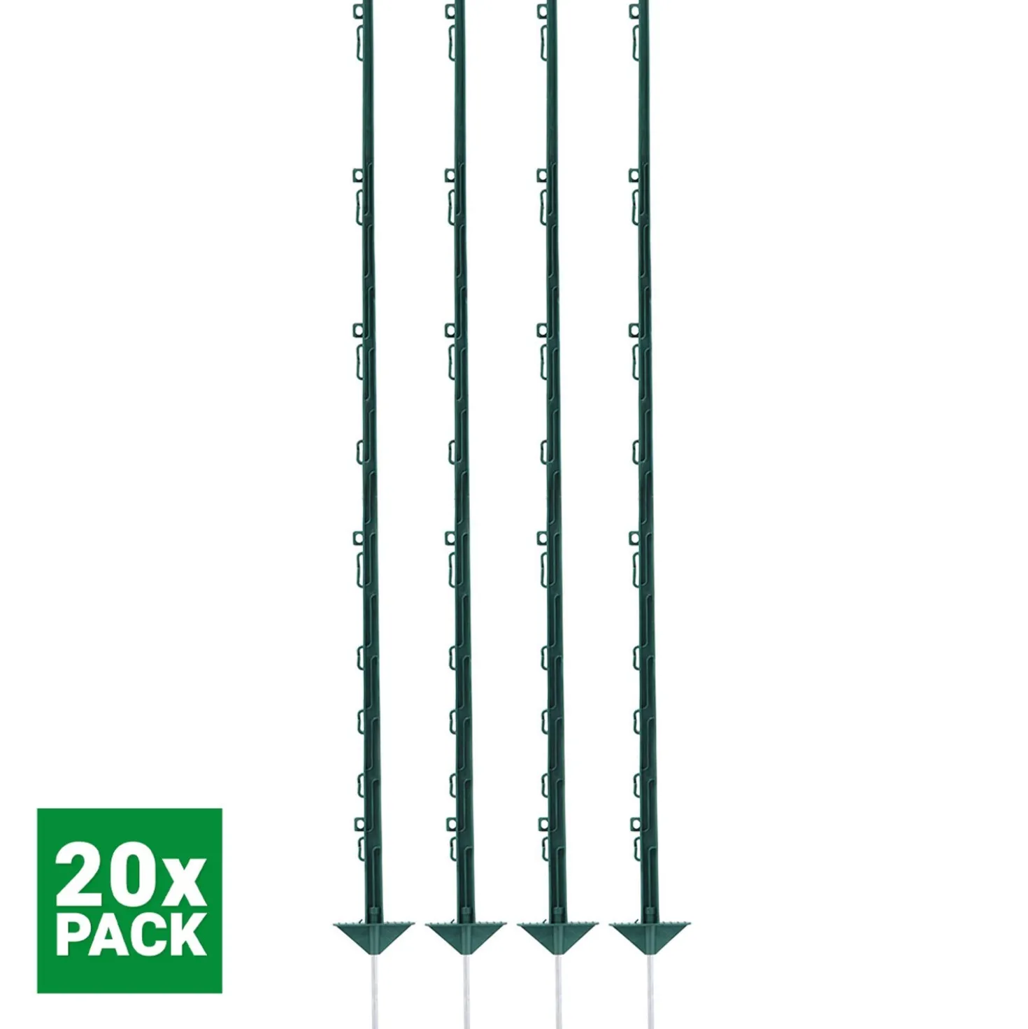 Agradi Power Weidepaal Classic Dubbel 150cm 20 Stuks Groen