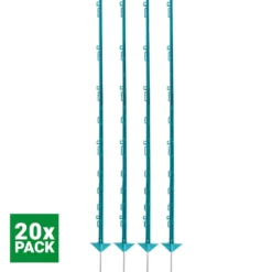 Agradi Power Weidepaal Classic Dubbel 150cm 20 Stuks Aqua