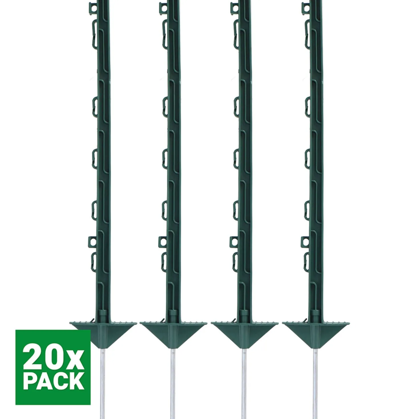 Agradi Power Weidepaal Classic Dubbel 75cm 20 Stuks Groen
