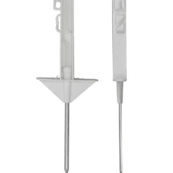 Agradi Power Weidepaal Classic Dubbel 125cm 20 Stuks Wit