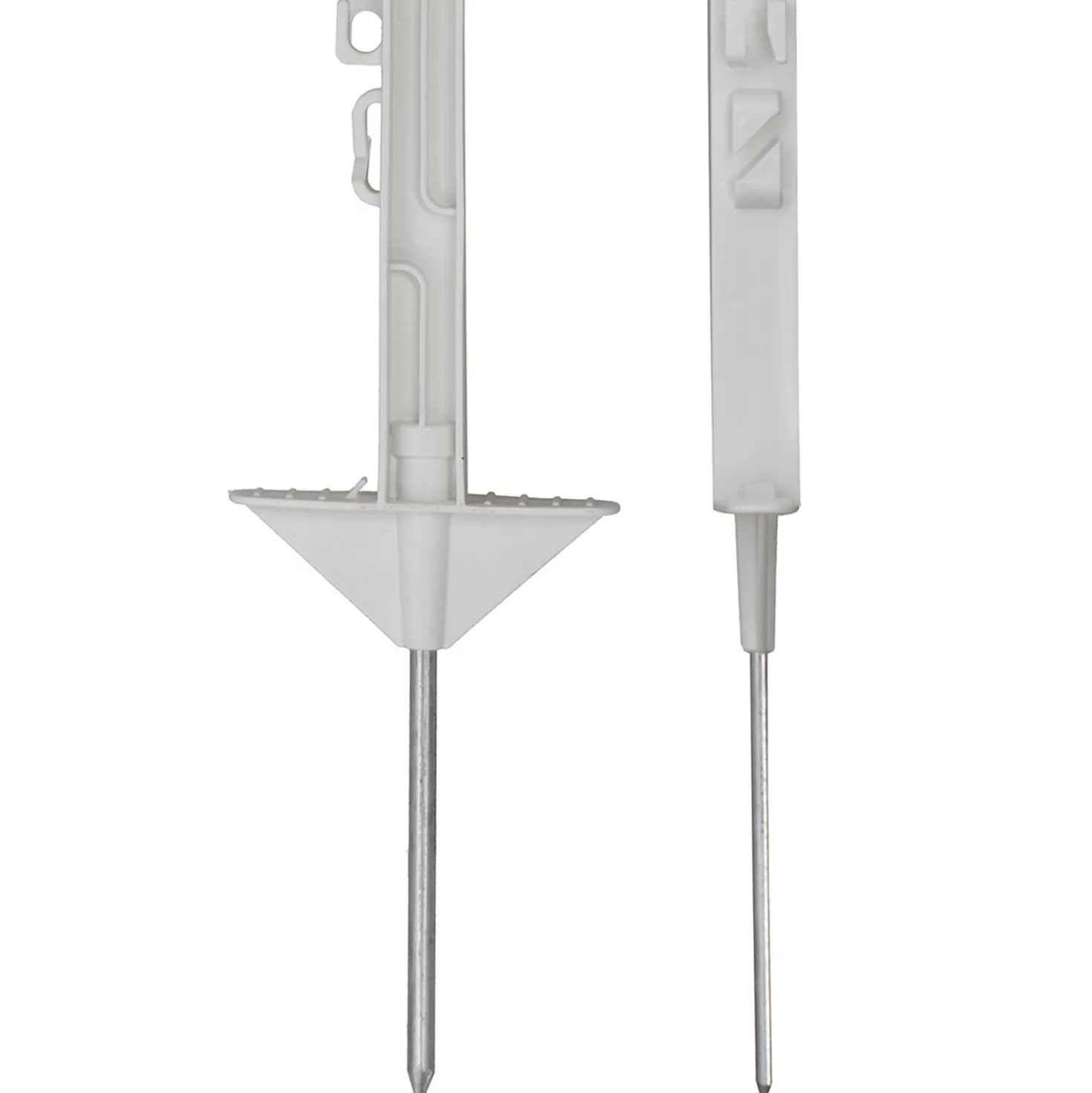 Agradi Power Weidepaal Classic Dubbel 125cm 20 Stuks Wit