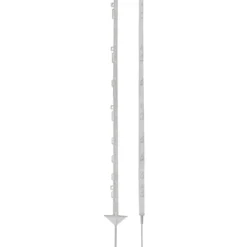 Agradi Power Weidepaal Classic Dubbel 125cm 20 Stuks Wit
