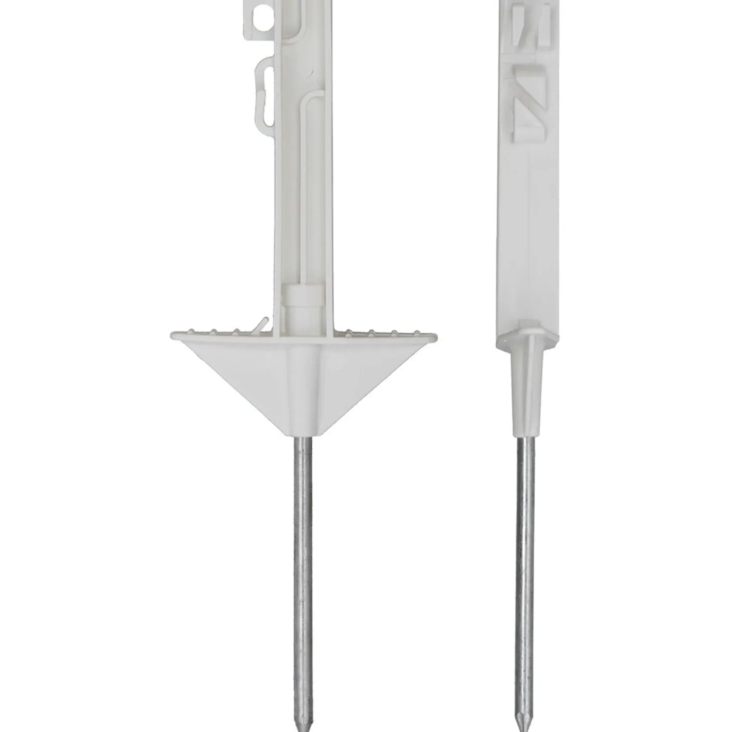 Agradi Power Weidepaal Classic Dubbel 75cm 20 Stuks Wit