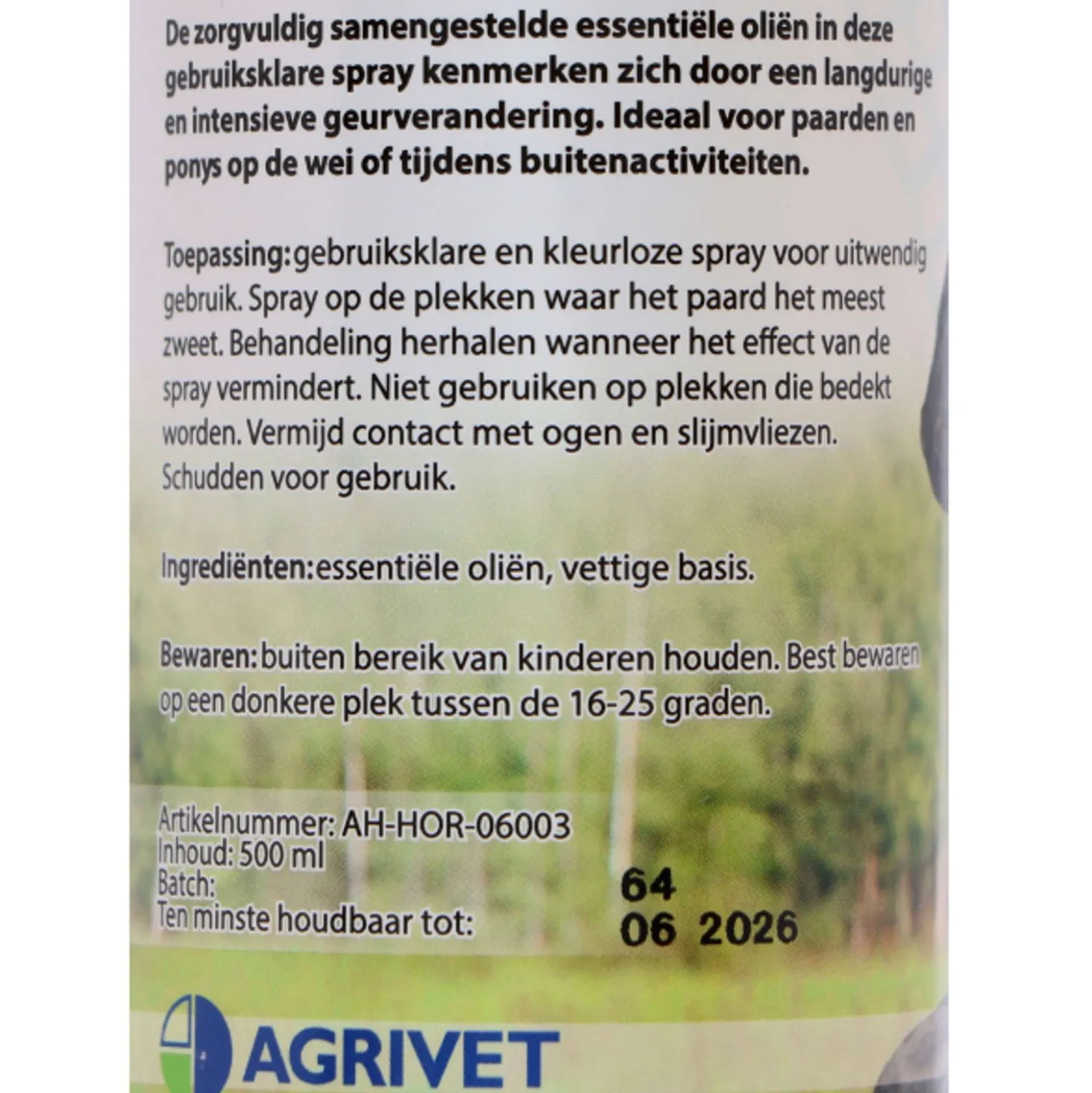 Agrivet Control Odor Spray
