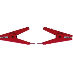 Ako Aftrasterverbinder met 2 Krokodilklemmen Rood