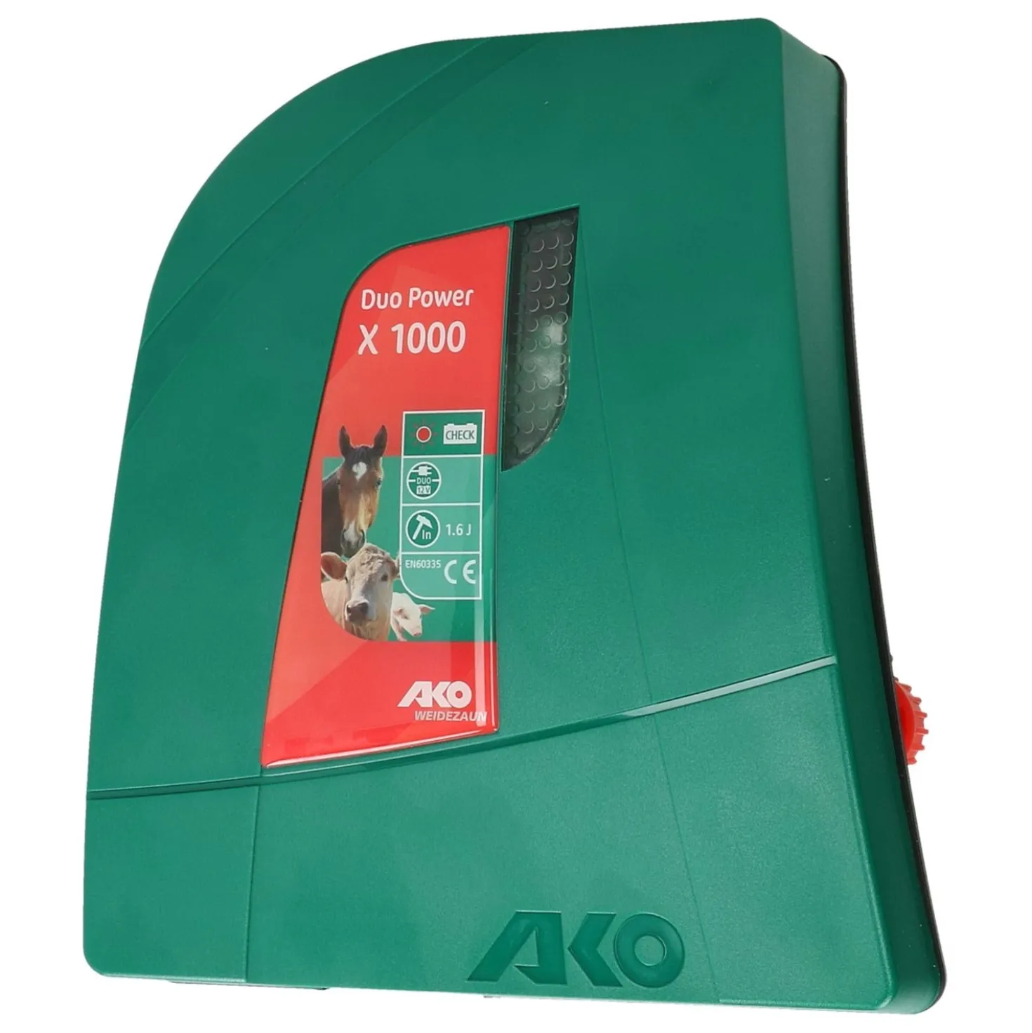 Ako Duo Power X1000 Schrikdraadapparaat Groen