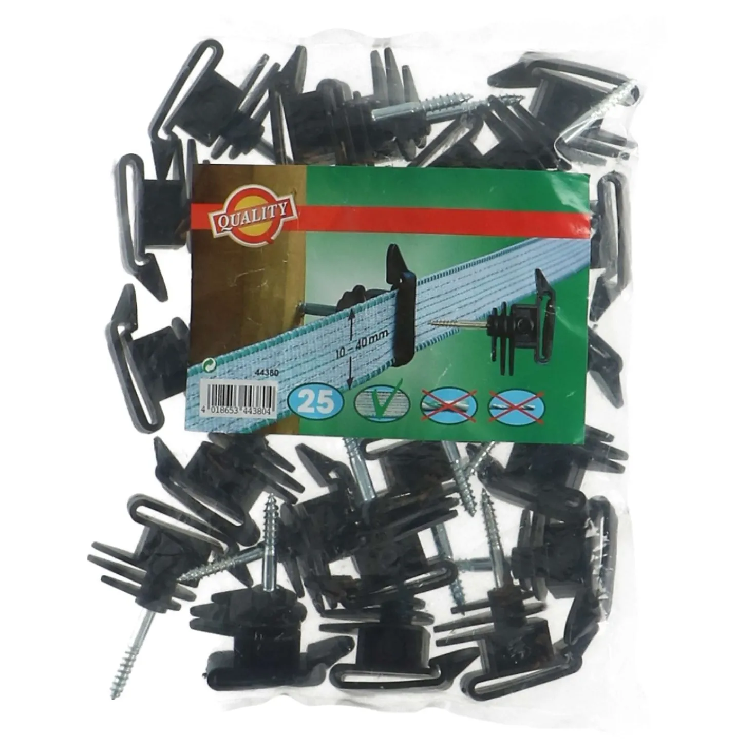 Ako Euro Lintisolator tot 40mm 6mm 25 Stuks