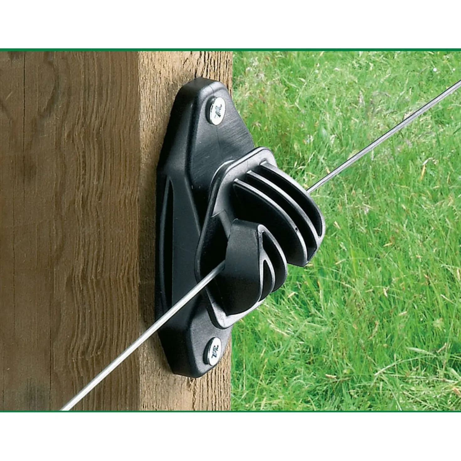 Ako Isolator (IJzer)Draad 10 Stuks Zwart