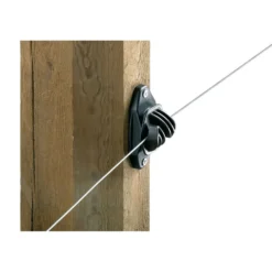 Ako Isolator (IJzer)Draad 10 Stuks Zwart