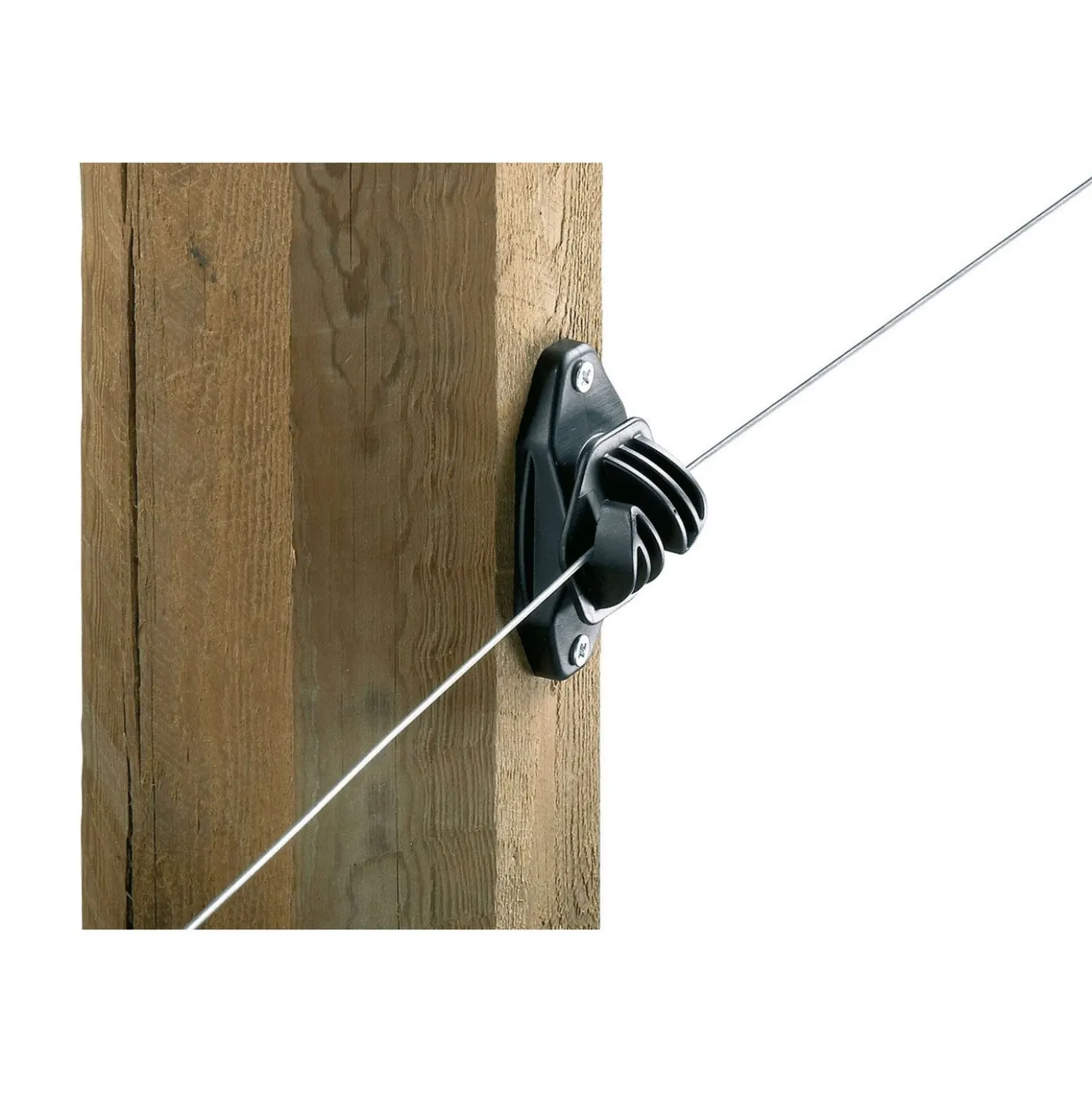 Ako Isolator (IJzer)Draad 10 Stuks Zwart