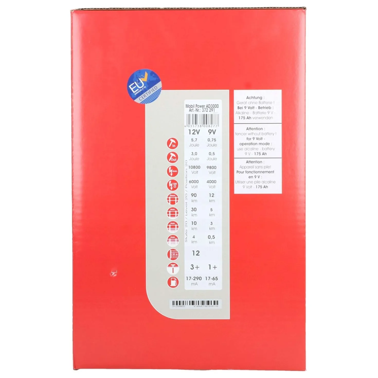 Ako Mobil Power AD3000 3,0 Joule