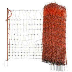Ako Pluimveenet Dubbele Pen Elektrisch Oranje