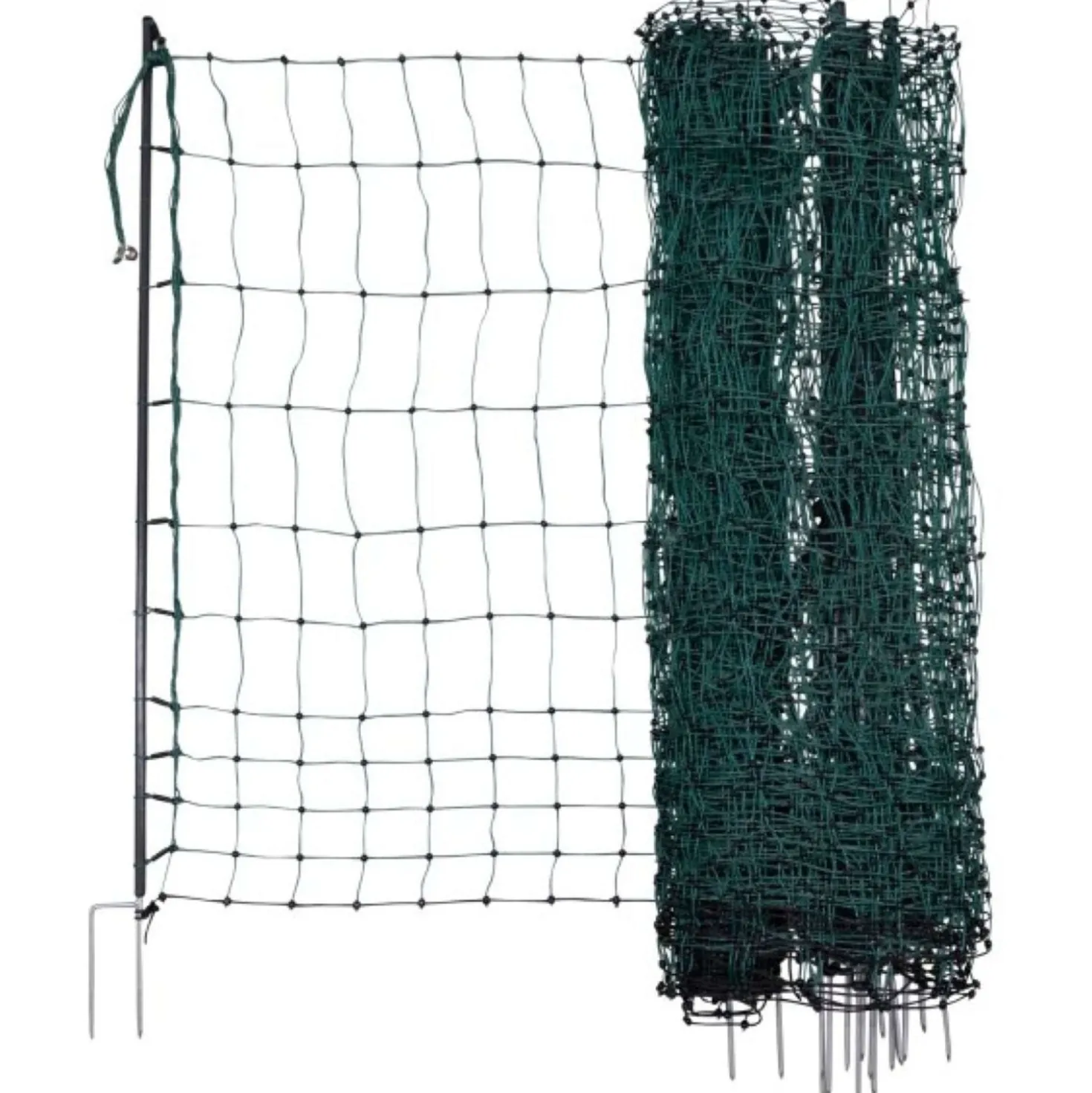 Ako Pluimveenet Premium not Electrifiable Dubbele Pen Groen