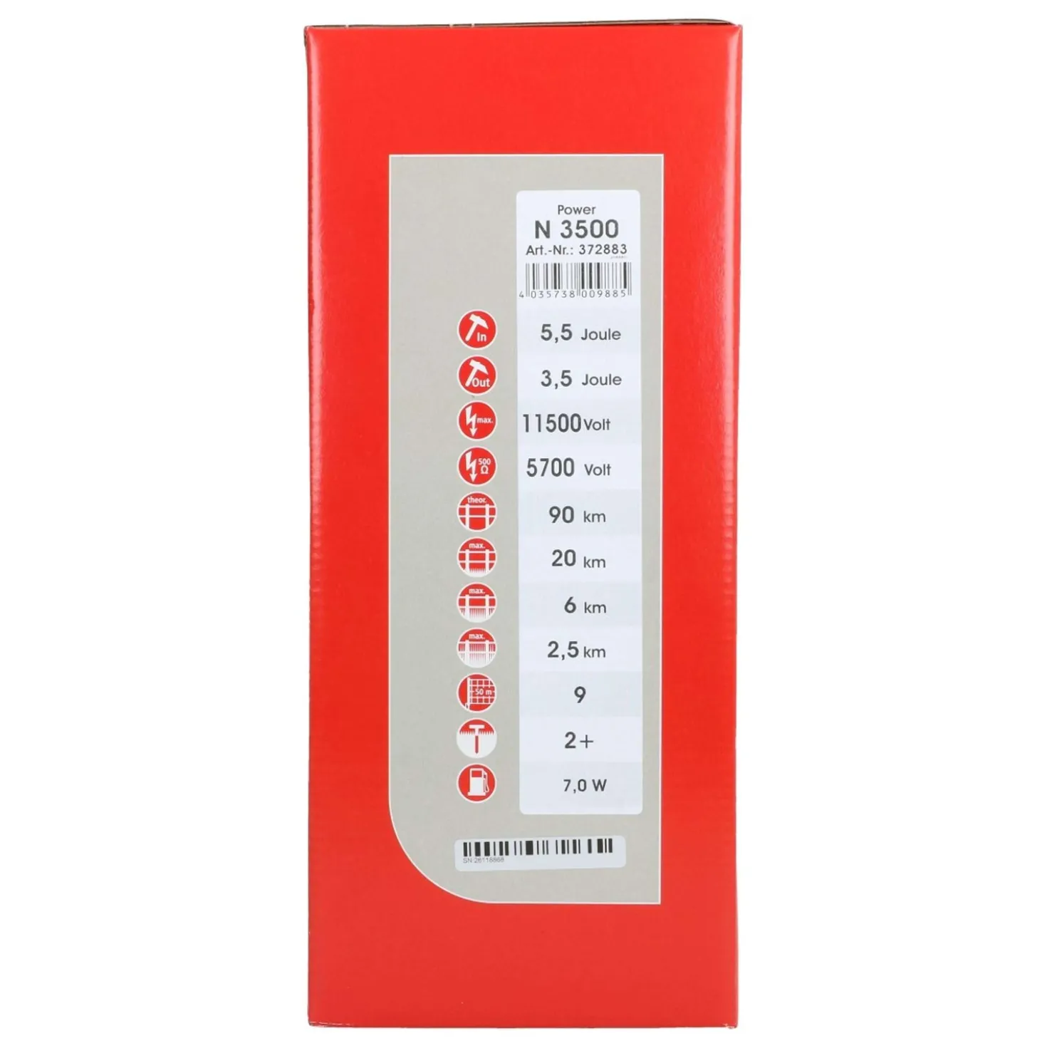 Ako Power N3500 Schrikdraadapparaat