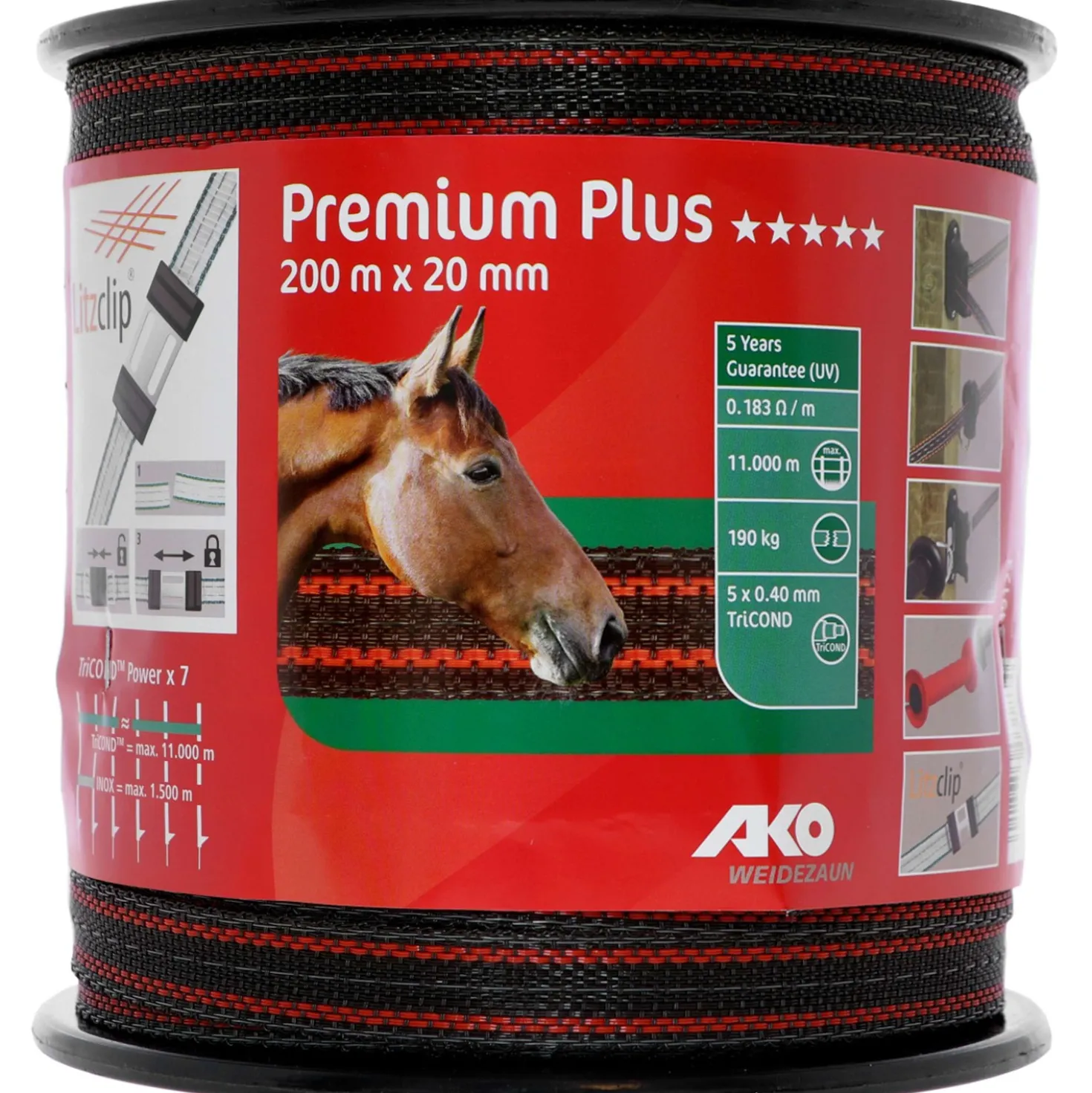 Ako Premium Plus Lint Bruin/Oranje