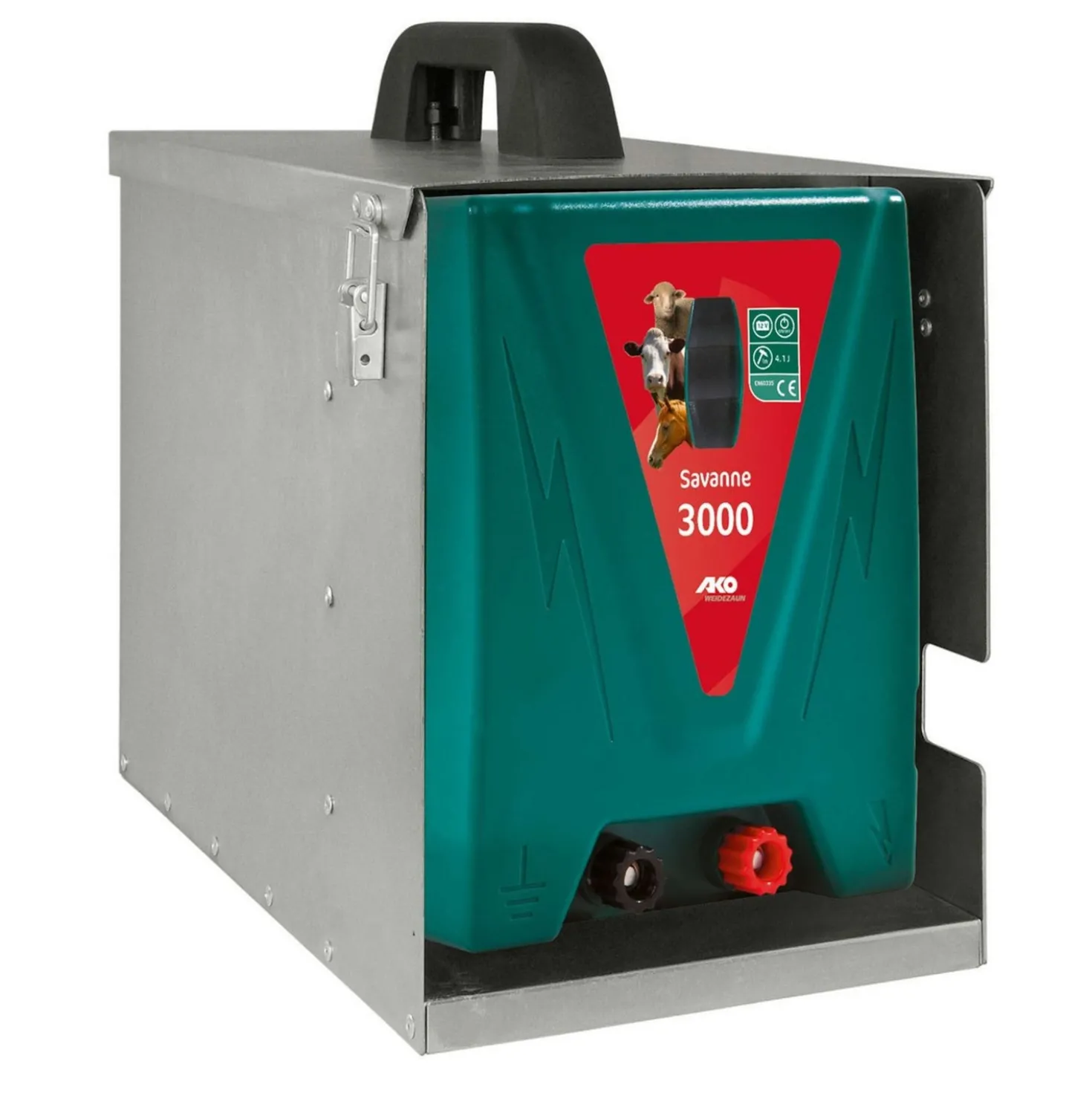 Ako Savanne 3000 3,0 Joule met Metalen Kast