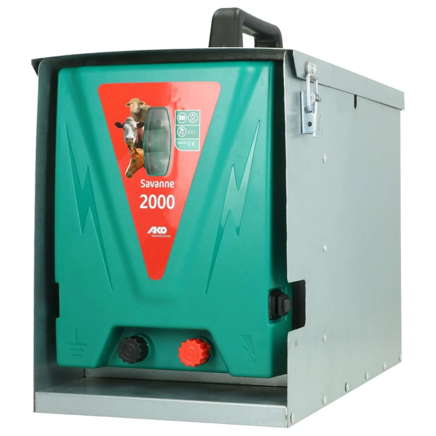 Ako Savanne 2000 1,9 Joule met Metalen Kast