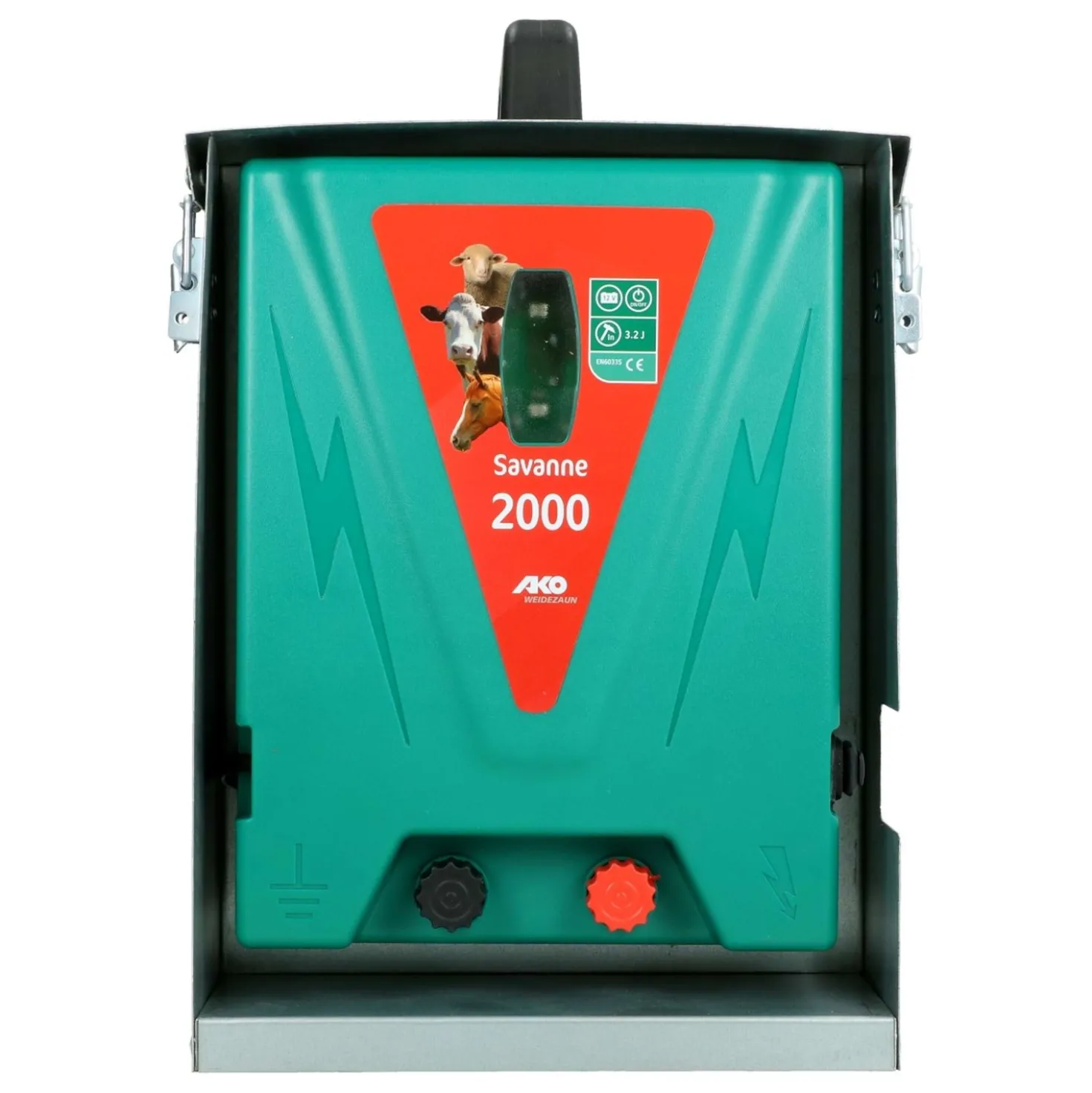 Ako Savanne 2000 1,9 Joule met Metalen Kast