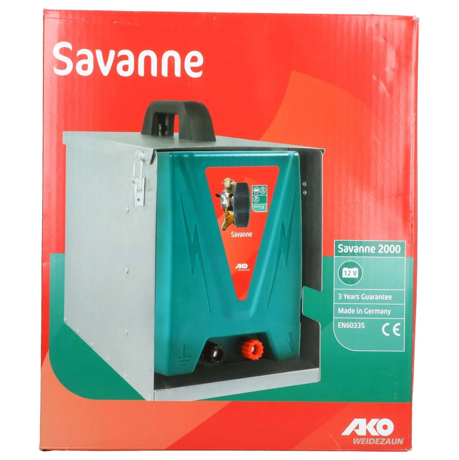 Ako Savanne 2000 1,9 Joule met Metalen Kast