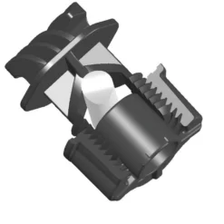 Ako Schroefisolator Draad- Koord 10 Stuks Zwart/Rood