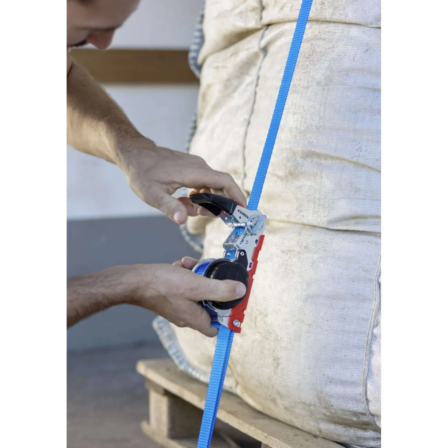 Ako Sjorband Smart Retract Automatic Blauw