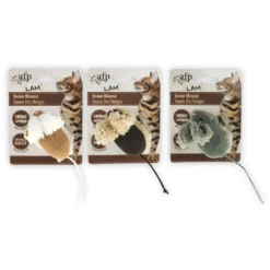 All For Paws Lambswool-snow Mouse Catnip
