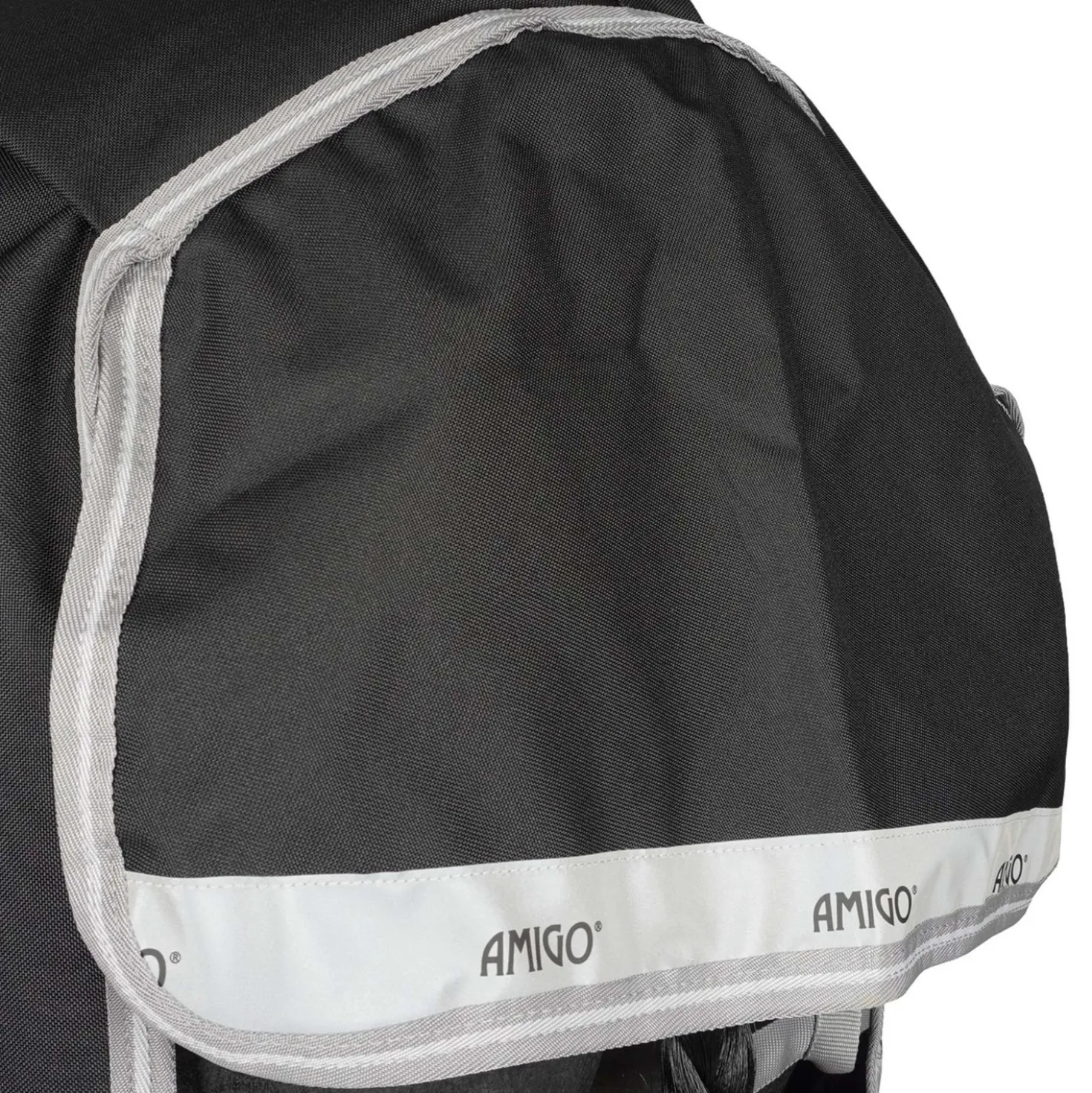 Amigo Bravo 12 Plus Turnout Heavy 400g Black/Titanium Grey