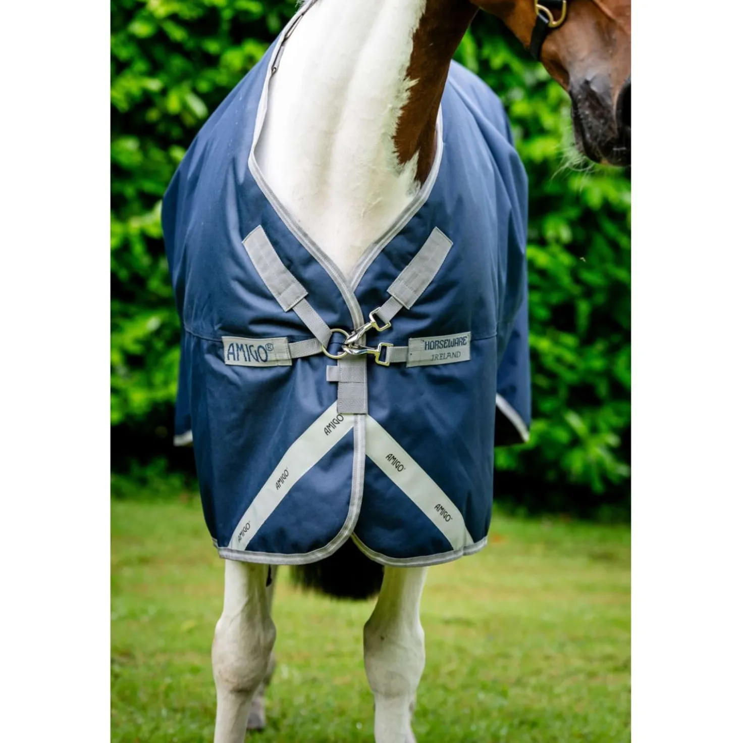 Amigo Bravo 12XL Original Turnout Medium 250g Navy/Titanium Grey