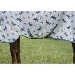 Amigo Bug Rug Plus Dragonfly Print/Silver/Blue/Sage