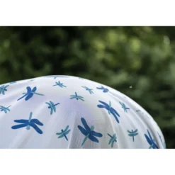 Amigo Bug Rug Pony Dragonfly Print/Silver/Blue/Sage