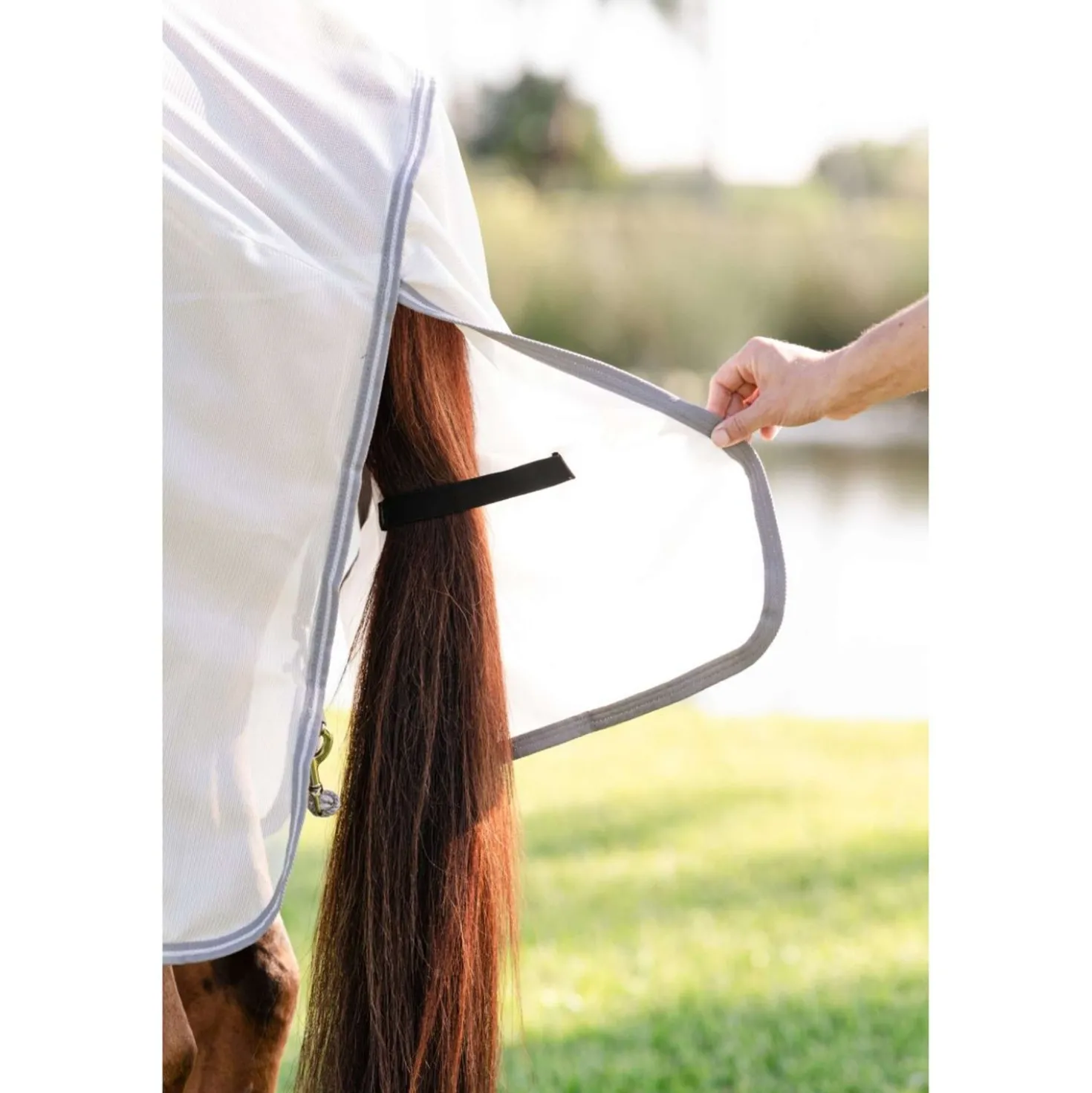 Amigo Bug Rug Pony Silver/Titanium Grey/Silver