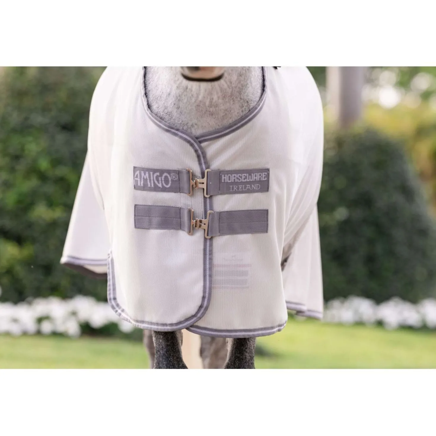 Amigo Bug Rug Pony Silver/Titanium Grey/Silver