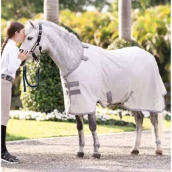 Amigo Bug Rug Pony Silver/Titanium Grey/Silver