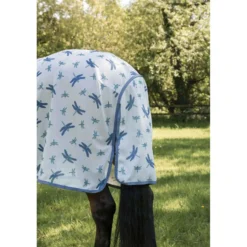 Amigo Bug Rug XL Plus Dragonfly Print/Silver/Blue/Sage