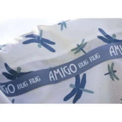 Amigo Bug Rug XL Plus Dragonfly Print/Silver/Blue/Sage