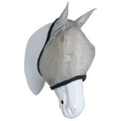 Amigo Fly Mask Silver/Dark Grey