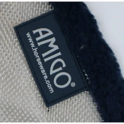 Amigo Fly Mask Silver/Navy