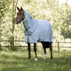 Amigo Halsstuk Bug Rug Heather Blue/Blue/Silver