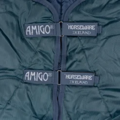 Amigo Halsstuk Ripstip Insulator Stable 100g Dynasty Green/Navy/Silver