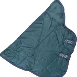 Amigo Halsstuk Ripstip Insulator Stable 100g Dynasty Green/Navy/Silver