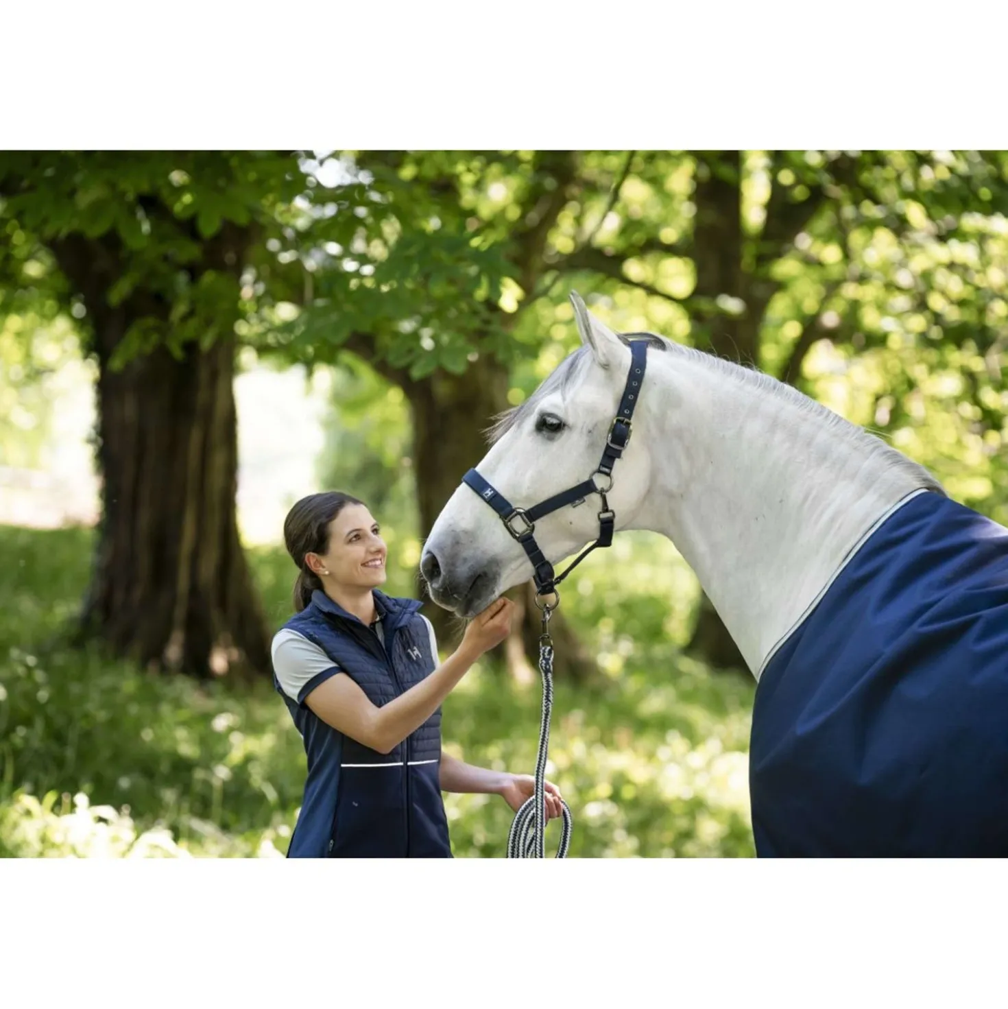 Amigo Halster & Touw Newmarket Witney Navy