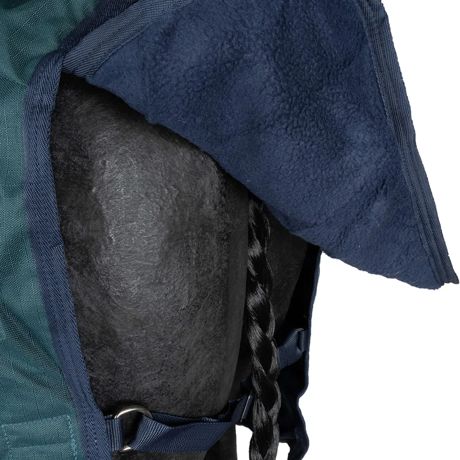 Amigo Ripstop 900D 50g Fleece Lined Dynasty Green/Navy/Silver