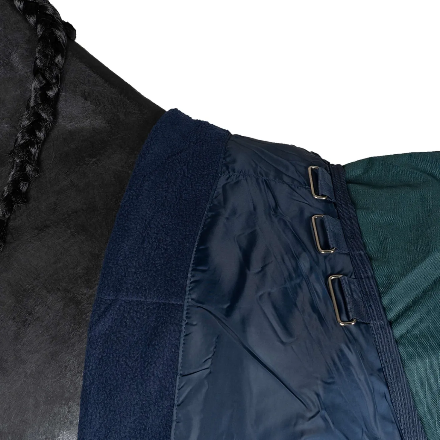 Amigo Ripstop 900D 50g Fleece Lined Dynasty Green/Navy/Silver